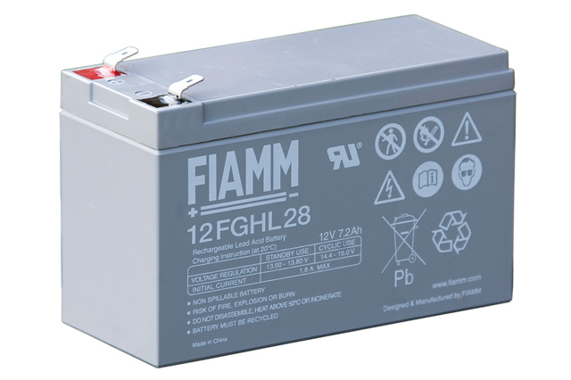  FIAMM 12FGHL28 7.2ah 12V -    