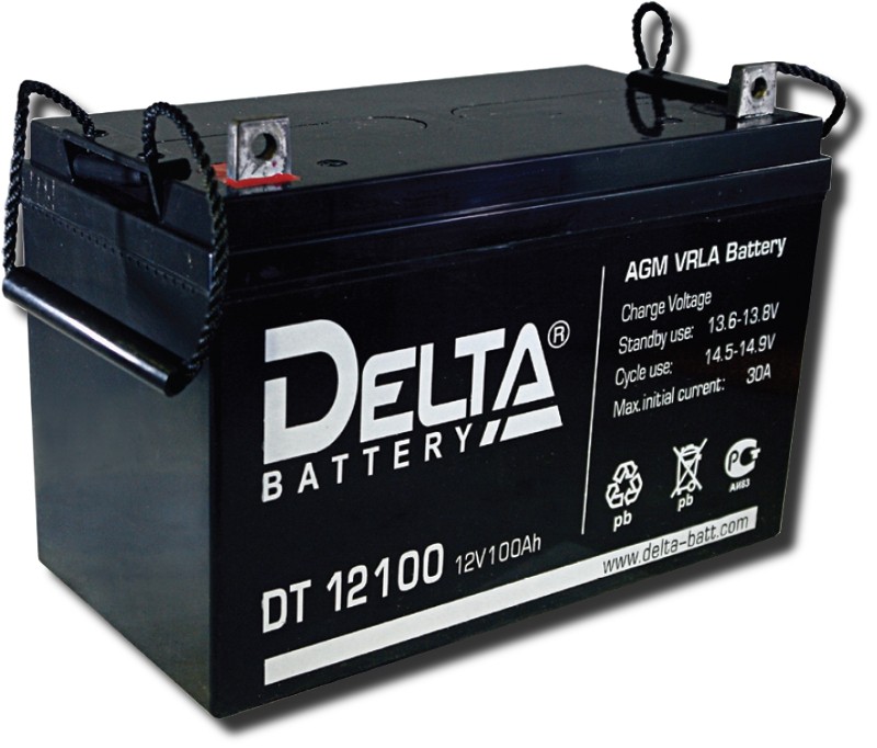 DT12-100 -  Delta DT 100ah 12V  