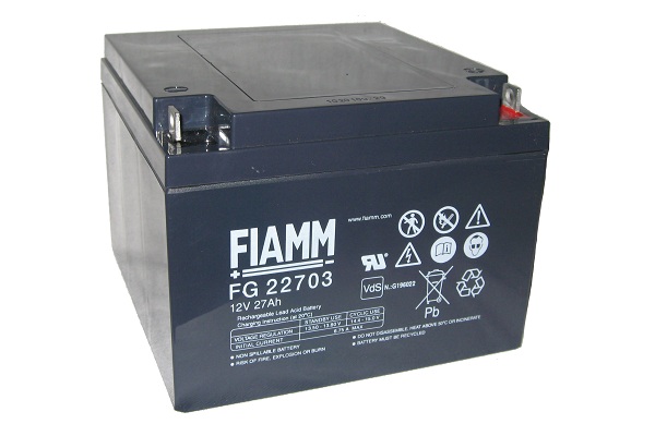  FIAMM FG22703 27ah 12V -    