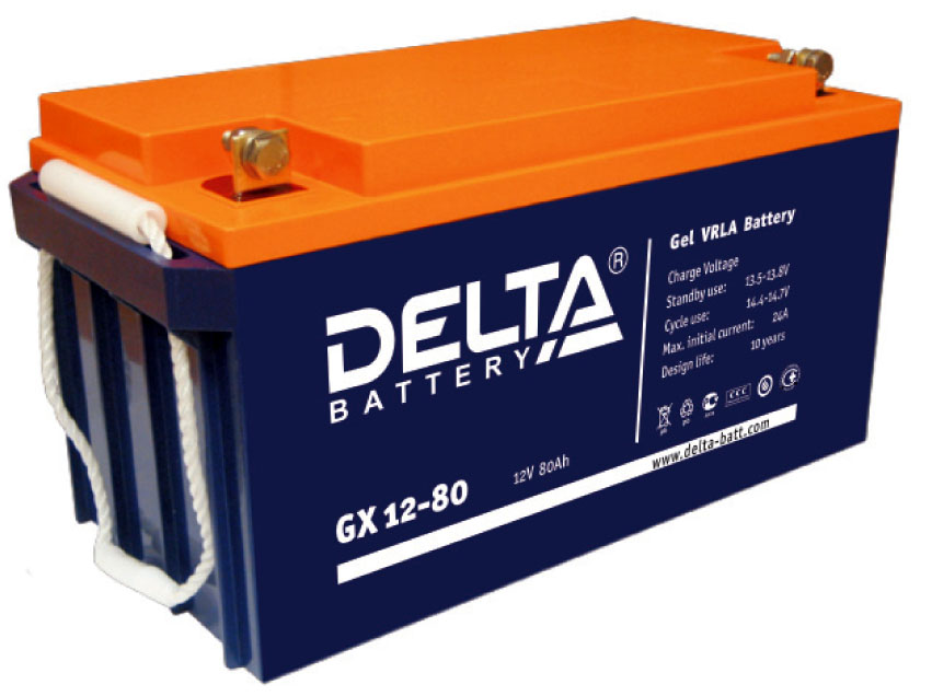  Delta DT GX12-80 (GX12-80)                                                80ah 12V -    